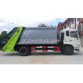 Tipo luxuoso caminhão de compressão do lixo de Dongfeng 180hp 12cbm